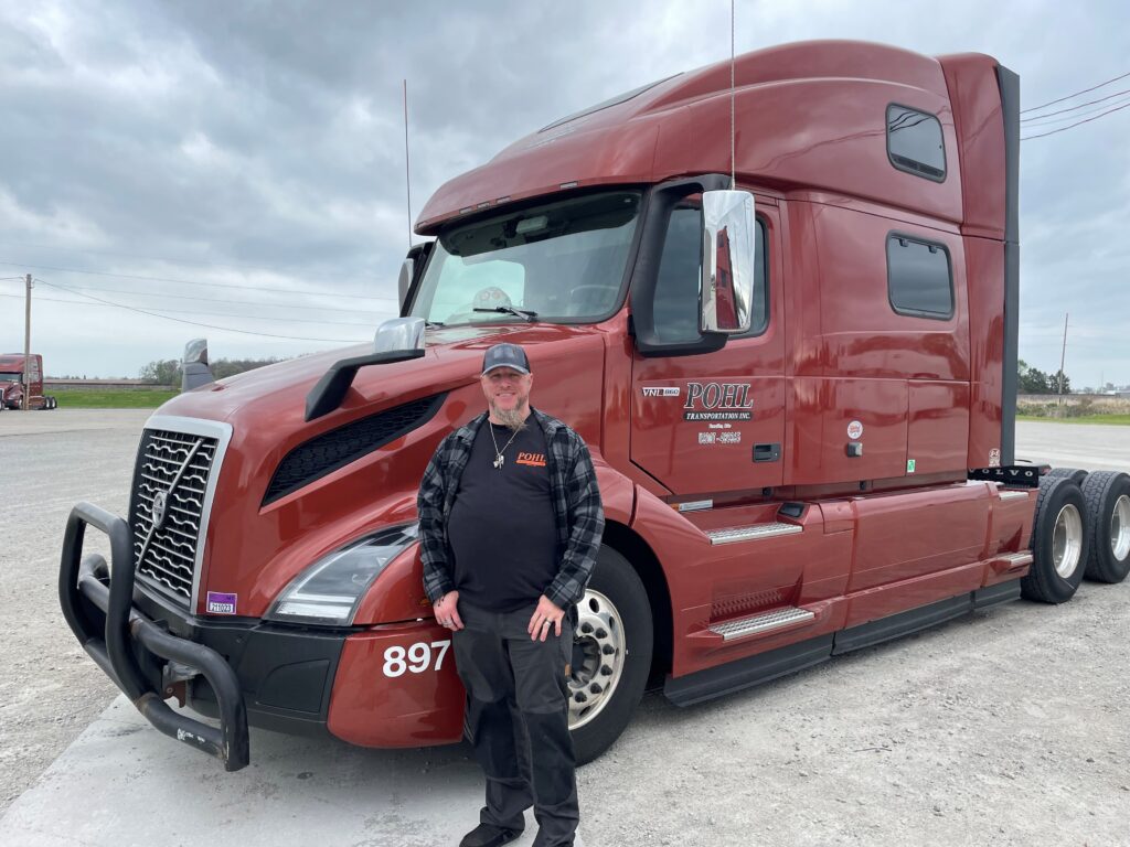 Stephen Jackson and his truck.