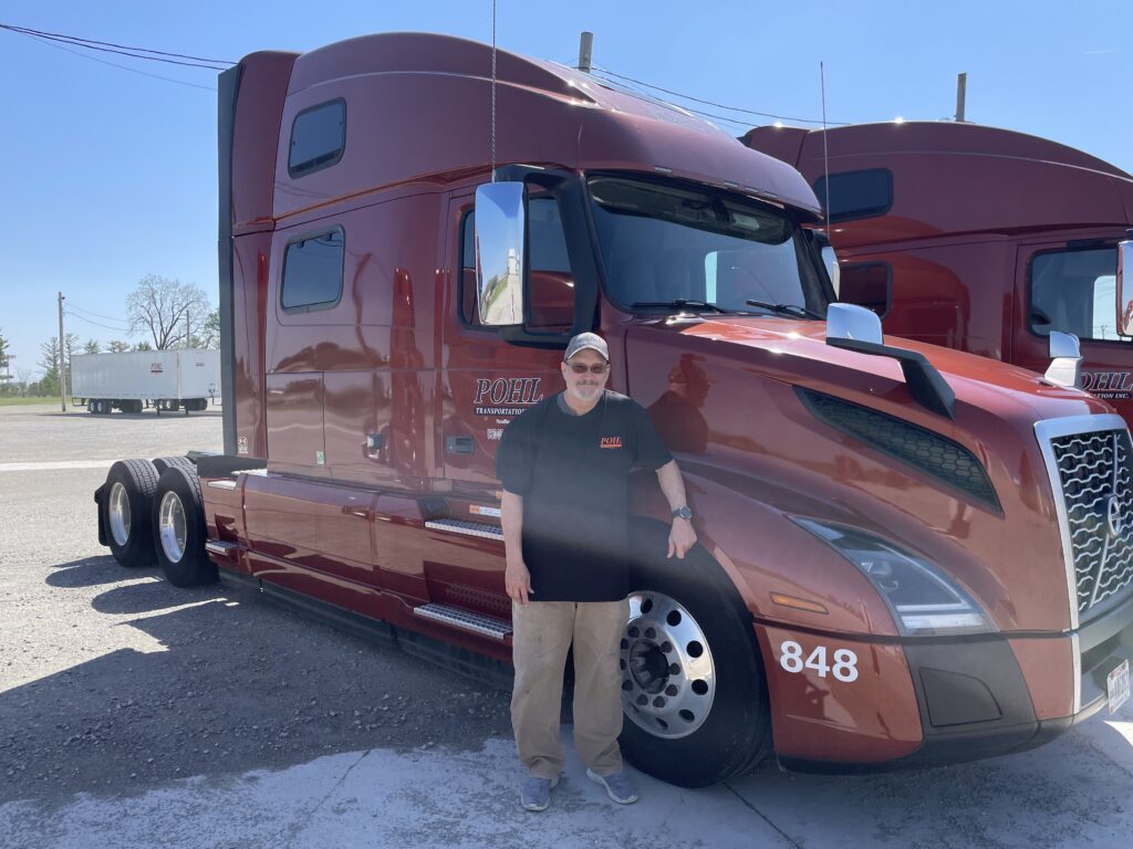 Jeff and his truck