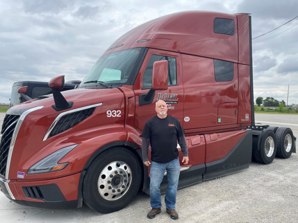 Robert and his truck
