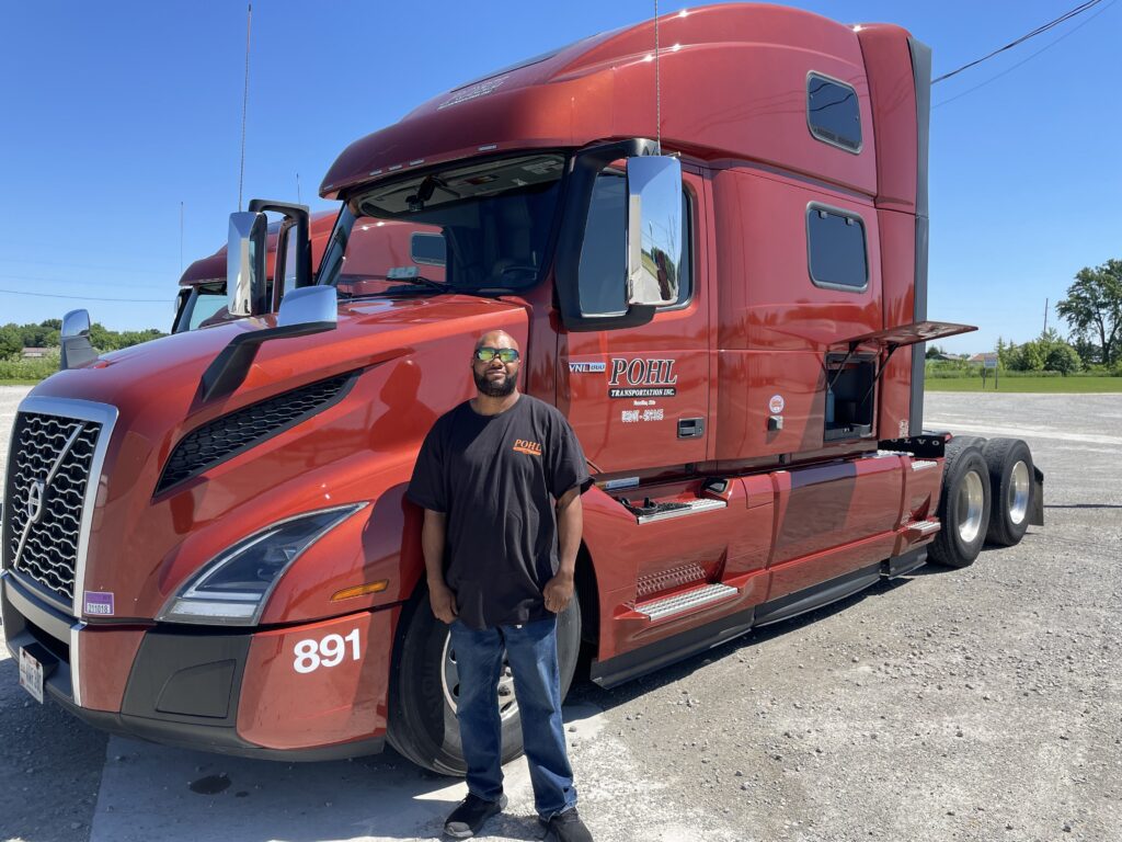 Rashaun Wormely and his truck